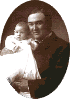 Edwin Waldo Ward, Sr. with Jr. around 1903