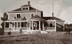 The Ward home built in 1902 and still used by the family today.