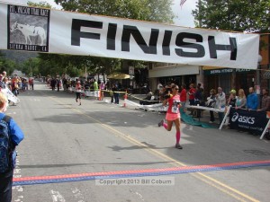 Raquel Villasenor, Glendale CA, 1:38:03 and Hope Langevin, Monrovia CA, 1:38:01